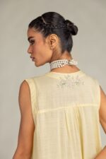 Yellow Sleeveless Kurta - V3