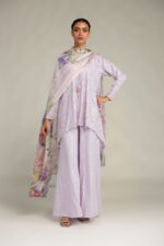 Silk Lavender Pants - V1