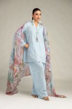 Solid Blue Shalwar - V1