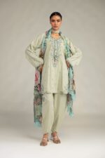 Solid Mint Shalwar - V1