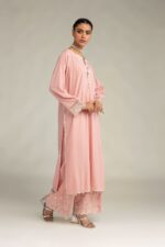 Embroidered Pink Pants - V2