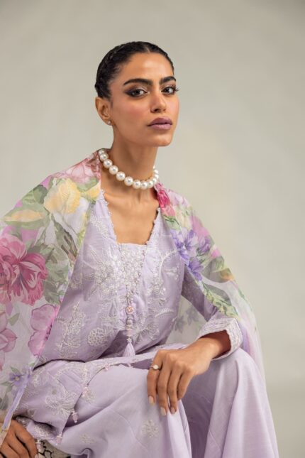 Floral Mesuri Dupatta - V2