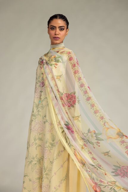 Floral Mesuri Dupatta - V1