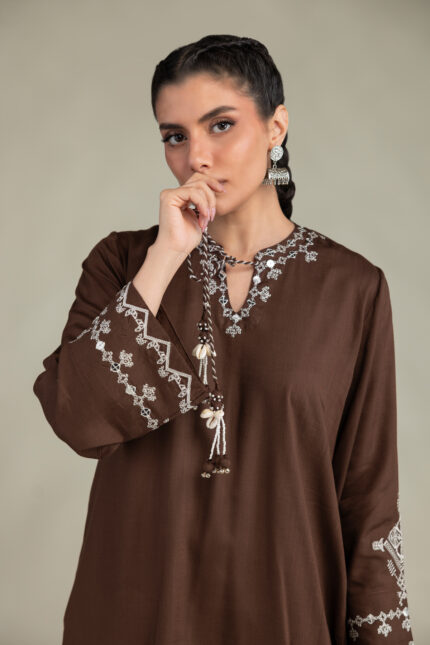 Short V-Neck Kurta - V2