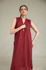 Sleeveless Longline Kurta - V2