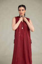 Sleeveless Longline Kurta - V6