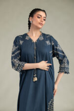V-Neck Longline Kurta - V2