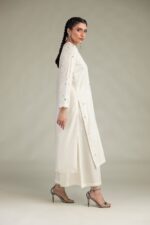Floral Silk Kurta - V7