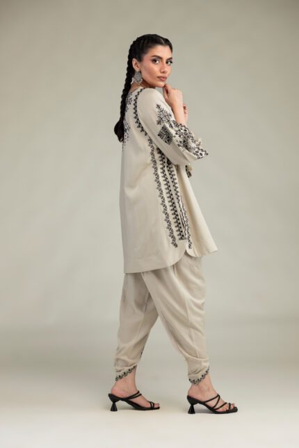 Raw Silk Shalwar - V2