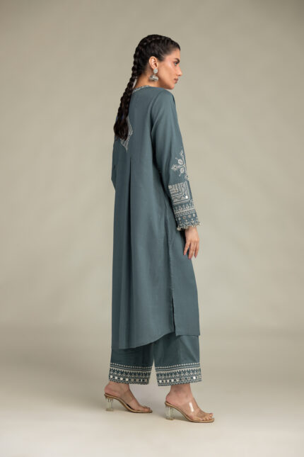 Raw Silk Pants - V2