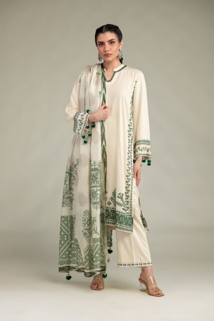 Raw Silk Pants - V1