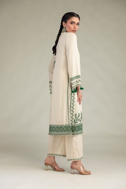 Raw Silk Pants - V2