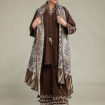 Brown Silk Pants - V1