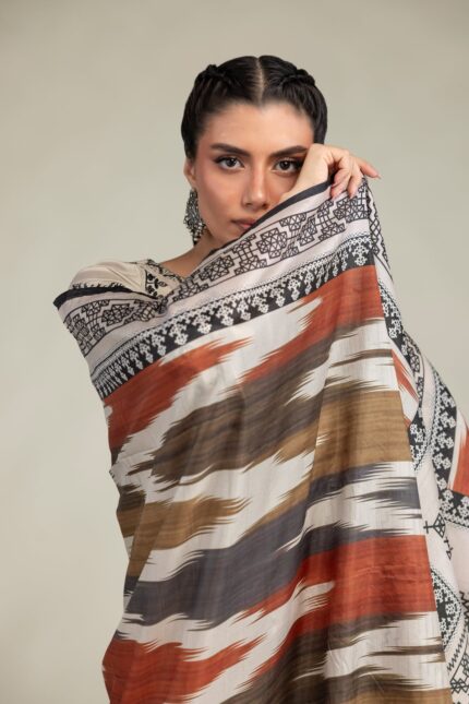 Polyster Silk Dupatta - V2