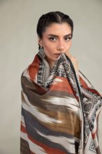 Polyster Silk Dupatta - V4