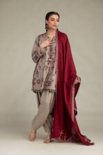 Polyester Silk Dupatta - V8