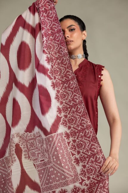 Polyester Silk Dupatta - V2