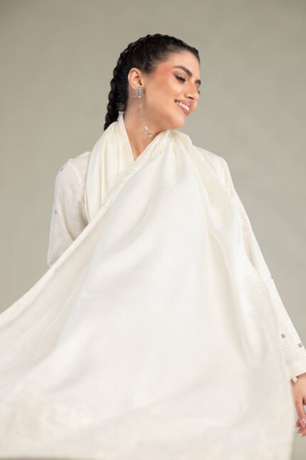 Polyester Silk Dupatta - V1