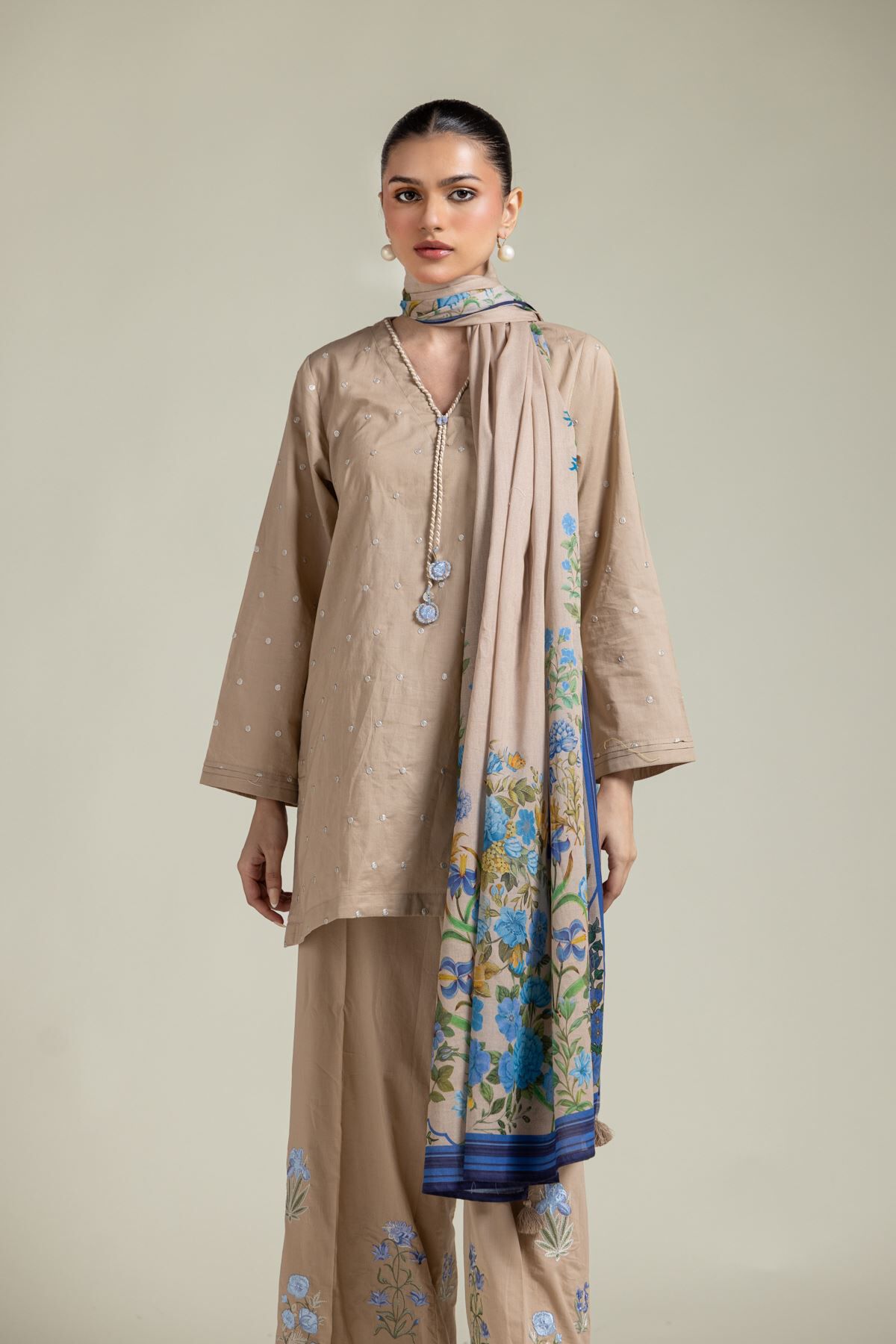 Short Cambric Kurta-1 Short Cambric Kurta - View 1