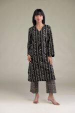 Floral Cambric Pants - View 1