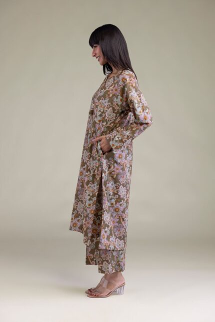 Brown Cambric Pants - View 2