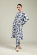 Floral Cambric Shalwar - View 1