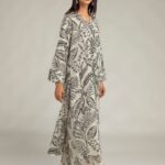 Printed Cotton Pants - View 1
