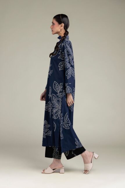 Floral Cambric Pants - View 2