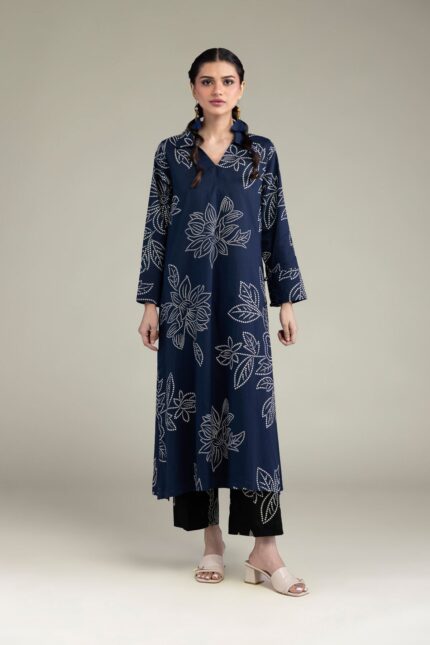 Floral Cambric Pants - View 1