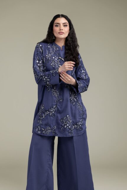 Short Floral Kurta - View 2