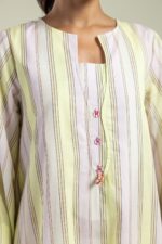 Vertical Striped Kurta - View 4