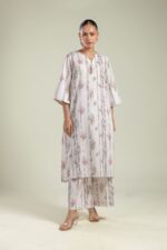 Floral Cambric Pants - View 2
