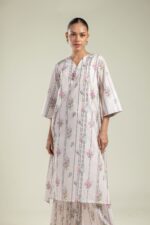 Floral Cambric Pants - View 1