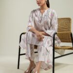 Floral Tassel Kurta - View 1