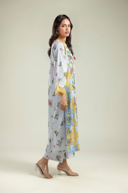 Summer Floral Pants - View 2