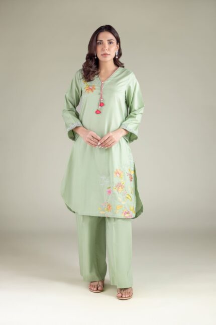 Mint Summer Pants - View 1