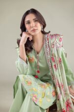Mint Lawn Dupatta - View 5