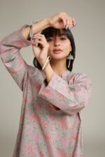 Floral Tassel Kurta - View 5