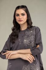 Gray Poplin Shirt - V3