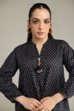 Black Viscose Blouse - V4