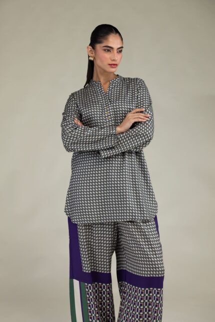 Short Viscose Shirt - V1
