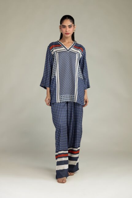 Printed Viscose Trousers - V2