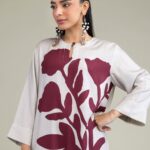 Floral Viscose Shirt - V1