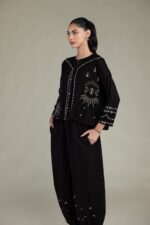 Black Round-Neck Shirt - V3