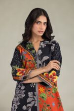 V-Neck Floral Blouse - V2