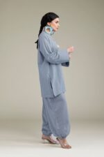 Solid Blue Pants - View 2