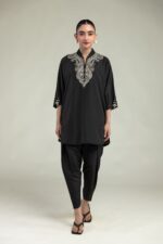 Lawn Solid Shalwar - View 2