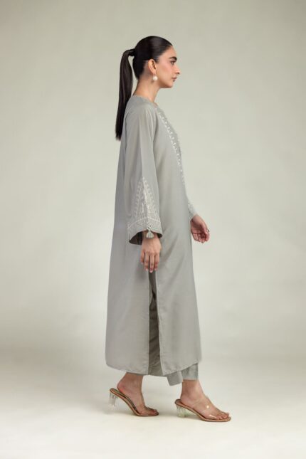 Gray Lawn Pants - View 1