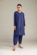 Solid Silk Shalwar - View 2