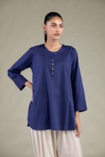 Cotton Viscose Pants - View 3